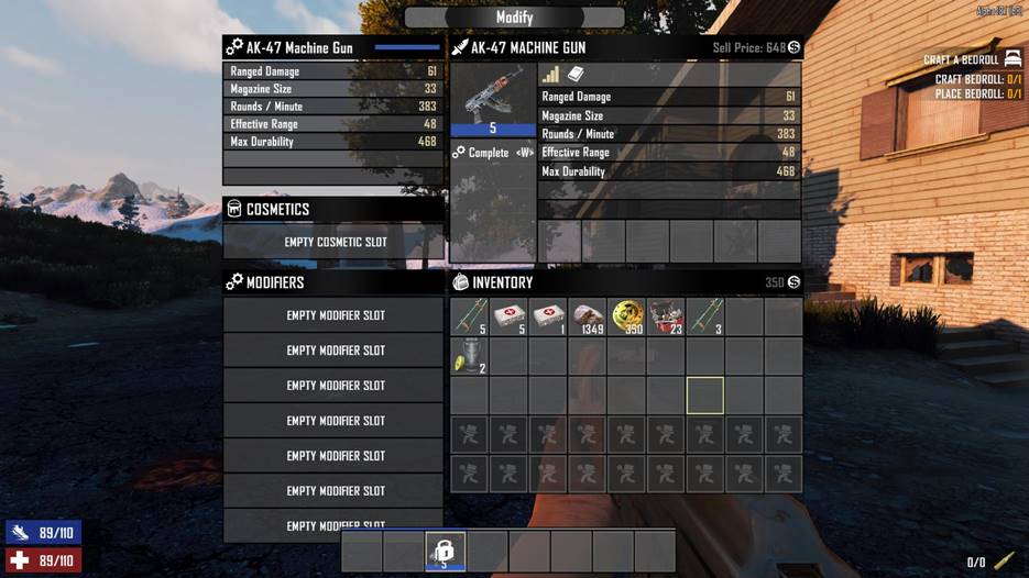 7 days to die more modifiers slots, 7 days to die more slots, 7 days to die tools, 7 days to die weapons, 7 days to die armor mods