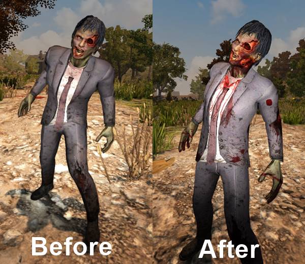 7 days to die new zombie textures, 7 days to die zombies, businessman zombie