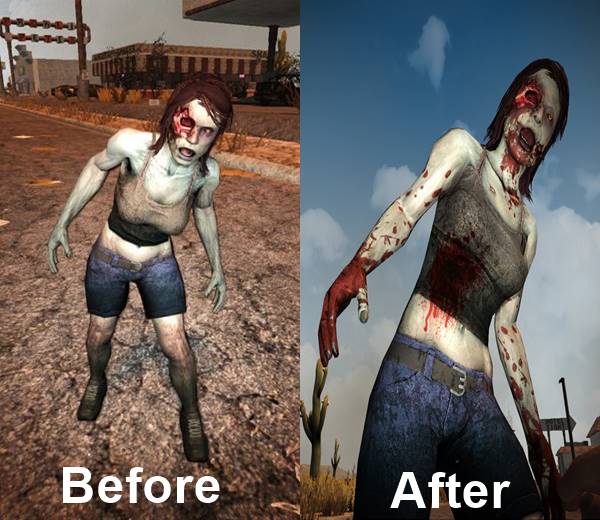 7 days to die new zombie textures, 7 days to die zombies, departed woman