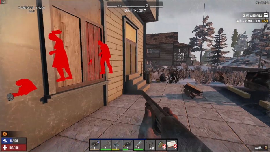 7 days to die see zombies in buildings, 7 days to die zombies, 7 days to die animals, 7 days to die dmt mods
