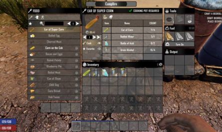 7 days to die craftable ear of super corn