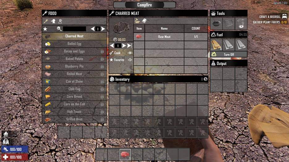 7 days to die less grind, 7 days to die food, 7 days to die building materials