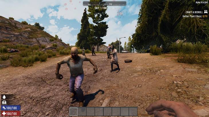 7 days to die dangerous zombies, 7 days to zombies