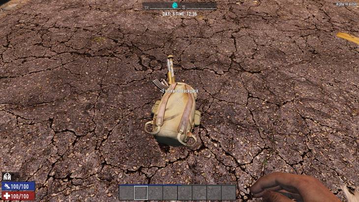 poverty Paradox race Bigger Backpack Drop – 7 Days to Die Mods