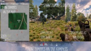 7 days to die ZQLaNavObjectsZombie - adds zombies to world, map, compass, 7 days to die zombies, 7 days to die maps