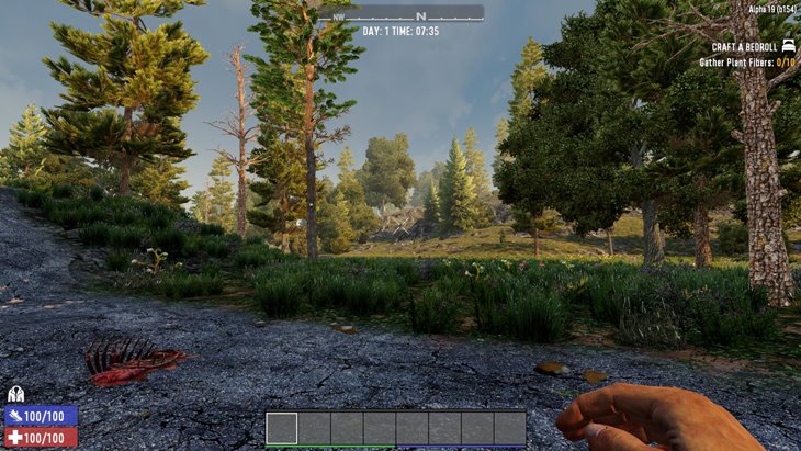 7 days to die less forest clutter, 7 days to die biomes
