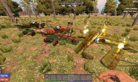 7 days to die biplane and helicopter, 7 days to die plane, 7 days to die helicopter mod, 7 days to die vehicles