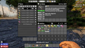 Rework Repair and Learn Weapons, Tools and Armors – 7 Days to Die Mods