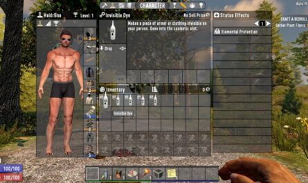 7 days to die invisible dye, 7 days to die clothing, 7 days to die armor mods