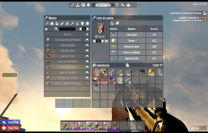 7 days to die craft food cans from recipes, 7 days to die food, 7 days to die recipes