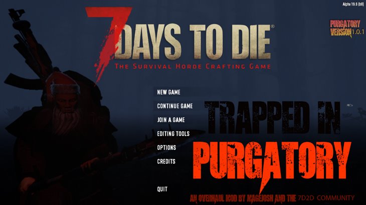 7 days to die purgatory server-side overhaul collection mod, 7 days to die overhaul mods