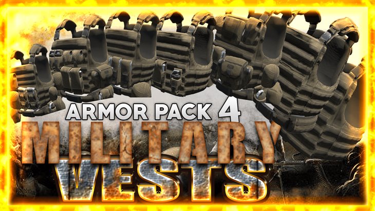 7 days to die armor pack 4 - military vests, 7 days to die armor mods, 7 days to die clothing