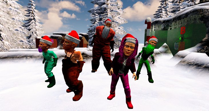 7 days to die alpha 20 santa and friends (re-balanced), 7 days to die zombies