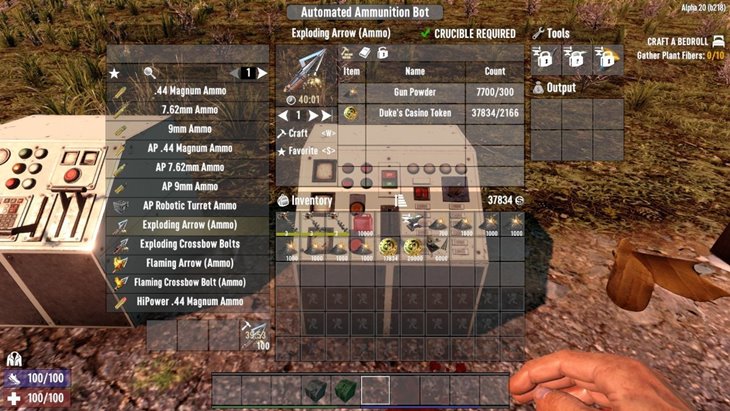 7 days to die autobots - automated mining and ammunition making bots (revisited) additional screenshot 2