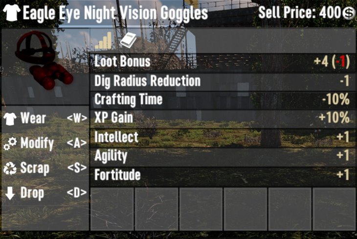 7 days to die eagle eye shades and night vision additional screenshot 4