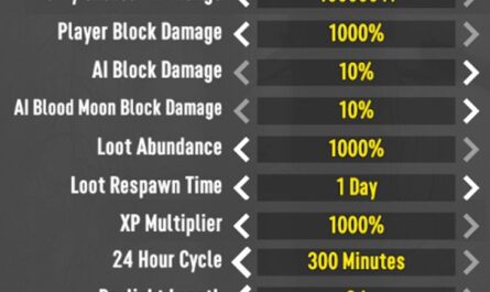7 days to die extended game options, 7 days to die loot, 7 days to die experience, 7 days to die menu