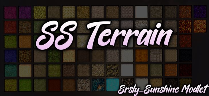 7 days to die ss terrain - custom terrain mod, 7 days to die building materials, 7 days to die textures