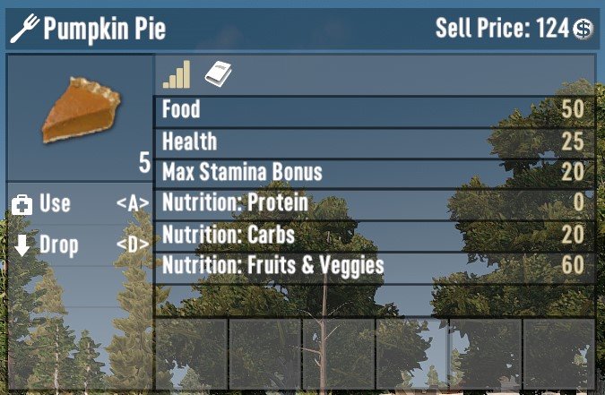 7 days to die nutrition buffs additional screenshot