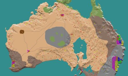 7 days to die radthadd's big fat australia map, 7 days to die biomes, 7 days to die maps