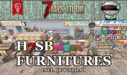 7 days to die h7sb furnitures, 7 days to die building materials