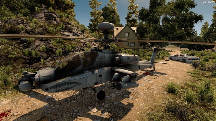 7 days to die ah-64 apache helicopter additional screenshot 3