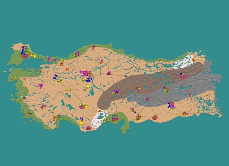 Map: Turkey Undead