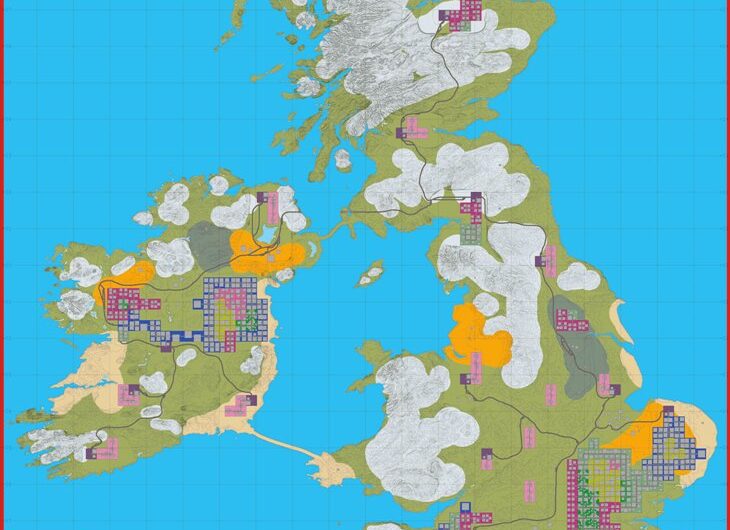 Map: UK Undead