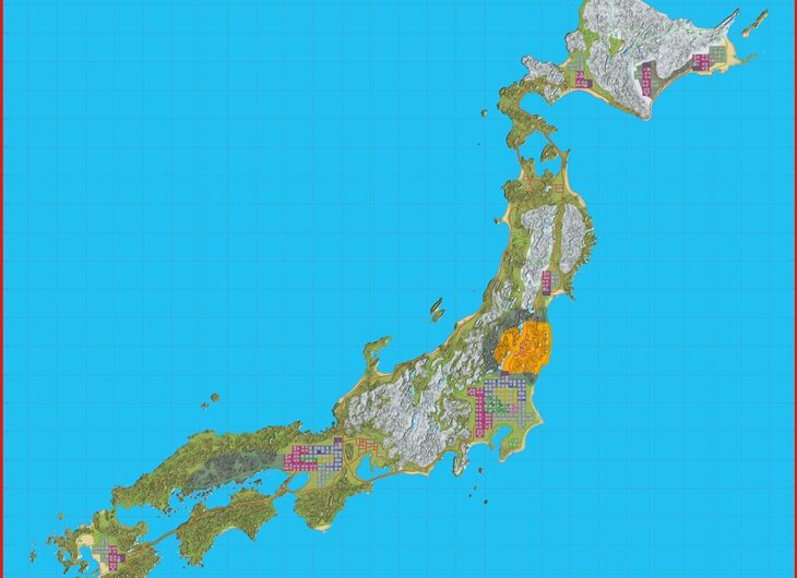 Map: Japan Undead