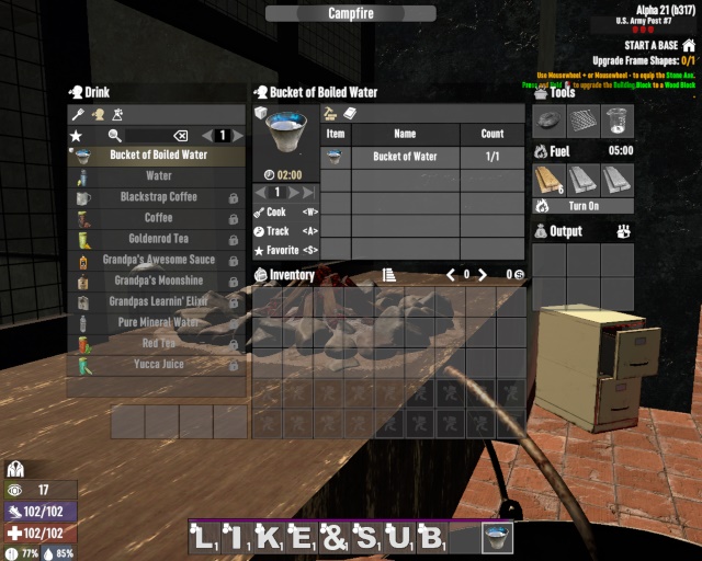 7 days to die a21 bucket of boiled water additional screenshot 1