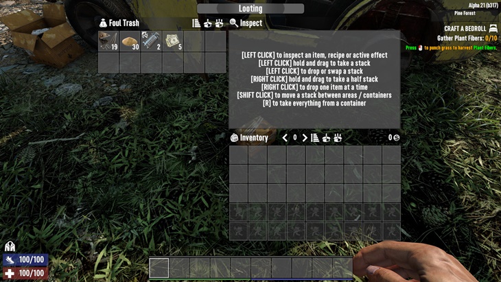 7 days to die lockable inventory slots, 7 days to die backpack, 7 days to die buttons