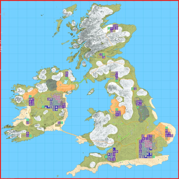 7 days to die map uk undead 21, 7 days to die prefab, 7 days to die biomes, 7 days to die maps