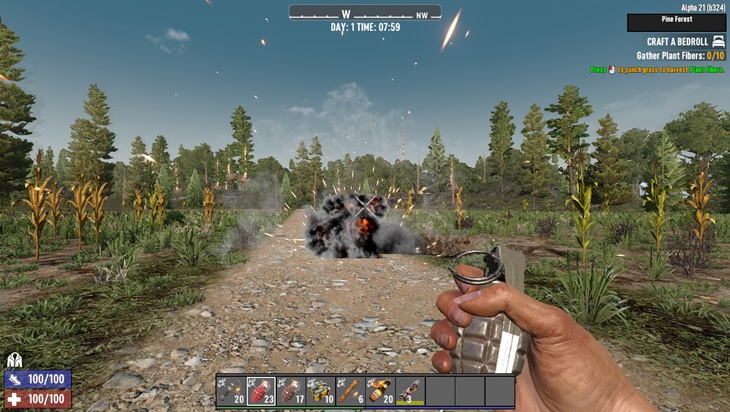 7 days to die new explosion particles mod additional screenshot