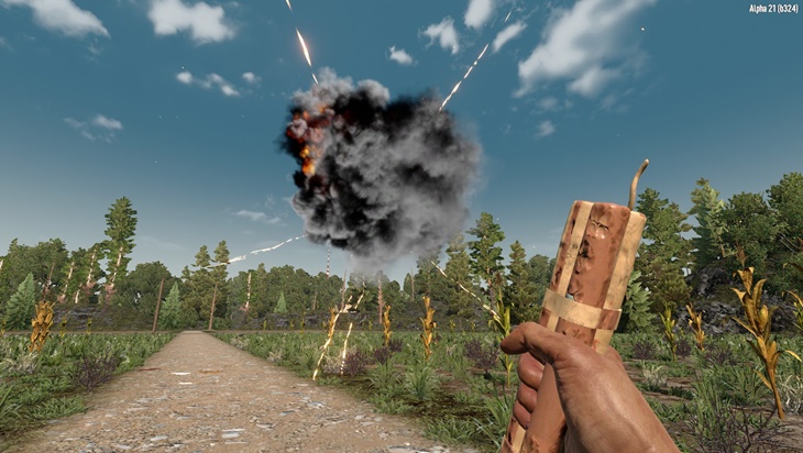 7 days to die new explosion particles mod, 7 days to die sound mod, 7 days to die ammo