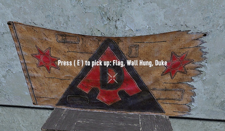 7 days to die pickup the new flags and posters, 7 days to die building materials, 7 days to die flag, 7 days to die poster