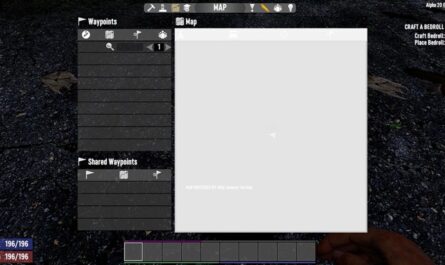 7 days to die remove the map by obscuring it, 7 days to die maps