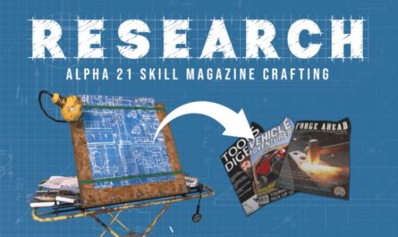 7 days to die research - skill magazine crafting (a21), 7 days to die overhaul mods