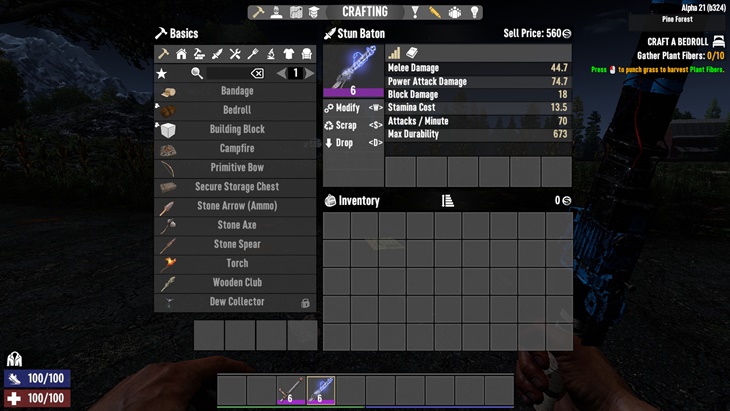 7 days to die better batons, 7 days to die melee weapons, 7 days to die weapons