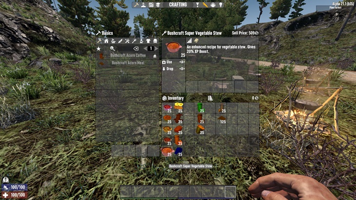 7 days to die bushcraft bites additional screenshot 3