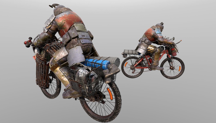 7 days to die marauder armor and bicycle vehicle additional screenshot