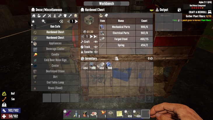 7 days to die craftable hardened chests additional screenshot 2