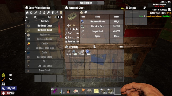 7 days to die craftable hardened chests additional screenshot 3