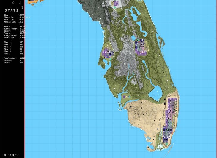 Map: Florida Undead