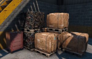 Recycled Can and Cardboard Pallets – 7 Days to Die Mods