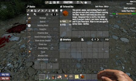 7 days to die add small bundle with t1 pistol, 7 days to die clothing, 7 days to die food, 7 days to die weapons, 7 days to die starting items