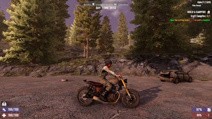 7 days to die chaos motorcycle mod changelog screenshot 2