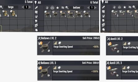 7 days to die forge with 3 input slot and 3 different levels, 7 days to die more slots