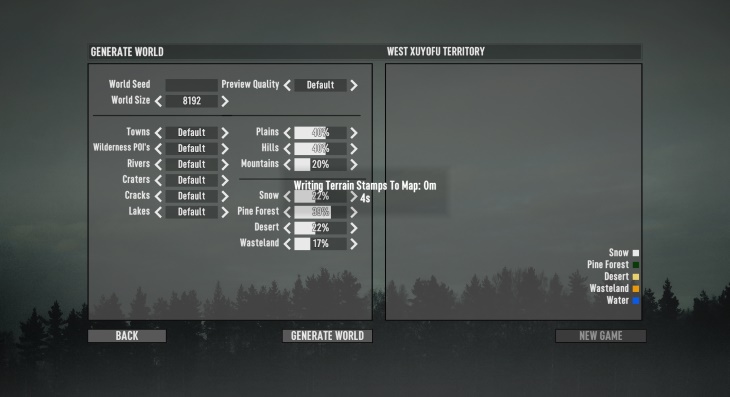 7 days to die generator performance mod, 7 days to die menu, 7 days to die maps