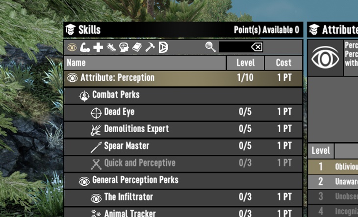 7 days to die dewtas customizable skill tab patch, 7 days to die perks