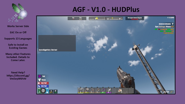 AGF – V1.0 – HUDPlus