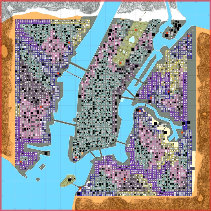 7 days to die map new york undead one, 7 days to die prefab, 7 days to die biomes, 7 days to die maps